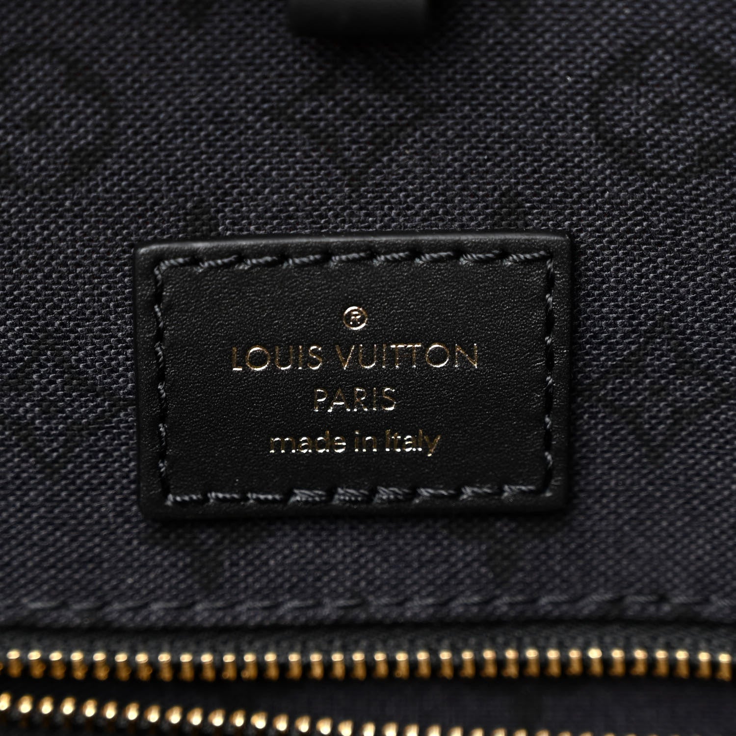 Louis Vuitton Monogram Giant Crafty Onthego GM Creme Rouge Black 6 of 9
