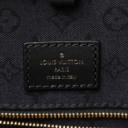 Louis Vuitton Monogram Giant Crafty Onthego GM Creme Rouge Black 6 of 9