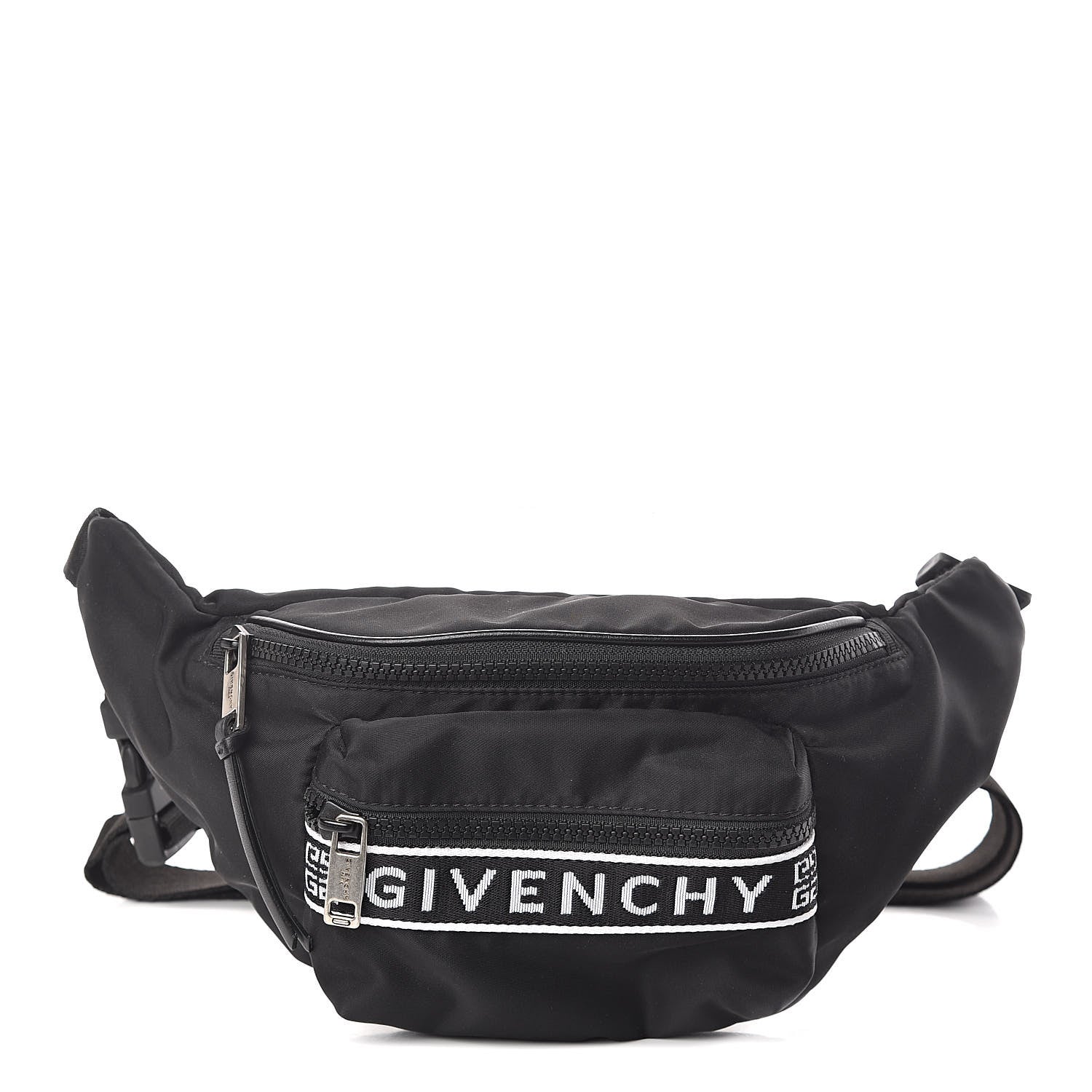Givenchy Nylon Logo Belt Bag Black 1 of 9