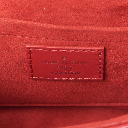 Louis Vuitton Calfskin Love Lock New Wave Chain PM Scarlet 8 of 9