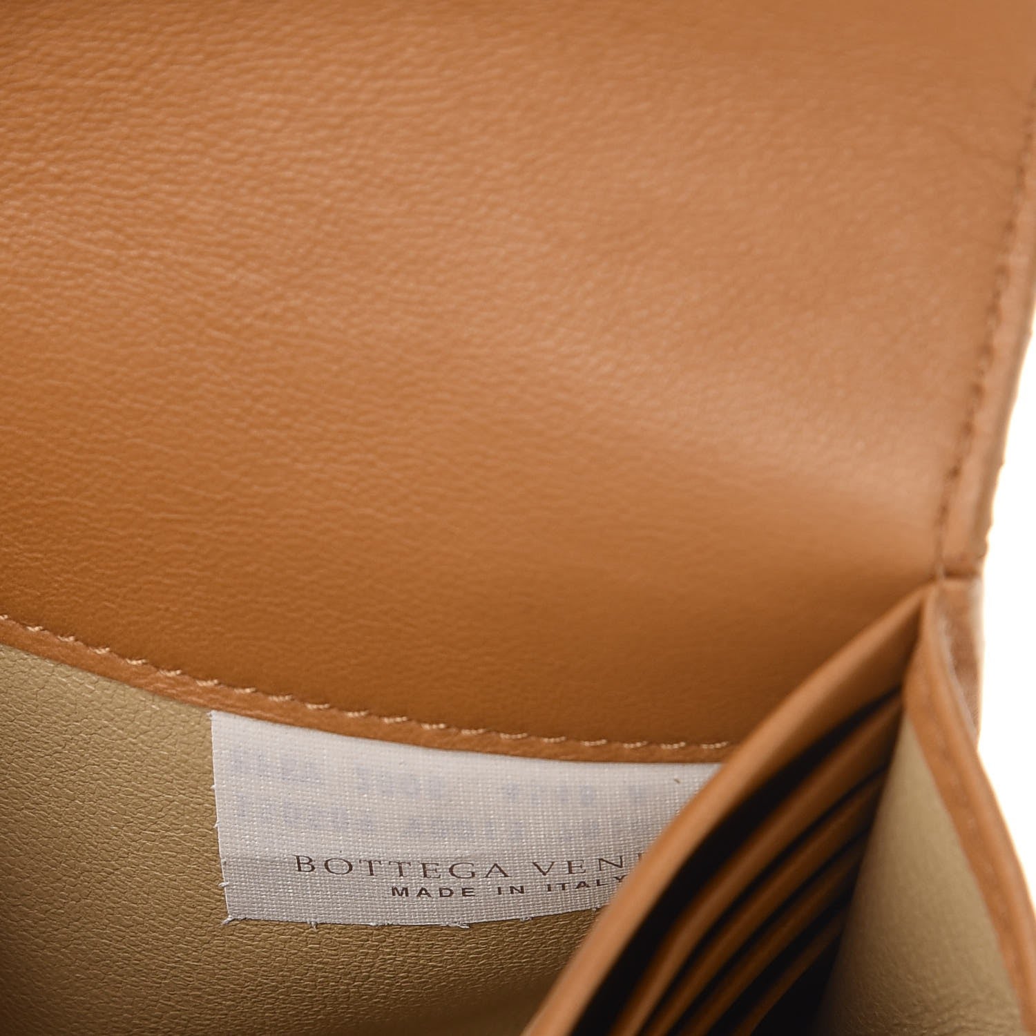 Bottega Veneta Nappa Intrecciato Continental Flap Wallet Cinnamon 8 of 9