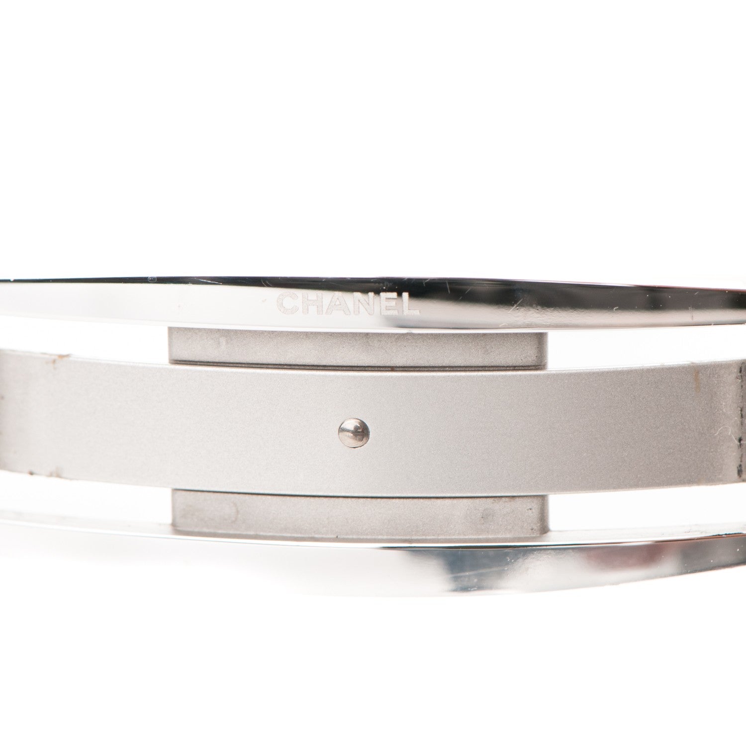 Chanel Stainless Steel Ceramic Diamond 36.5mm J12 Automatic Watch White 7 of 8