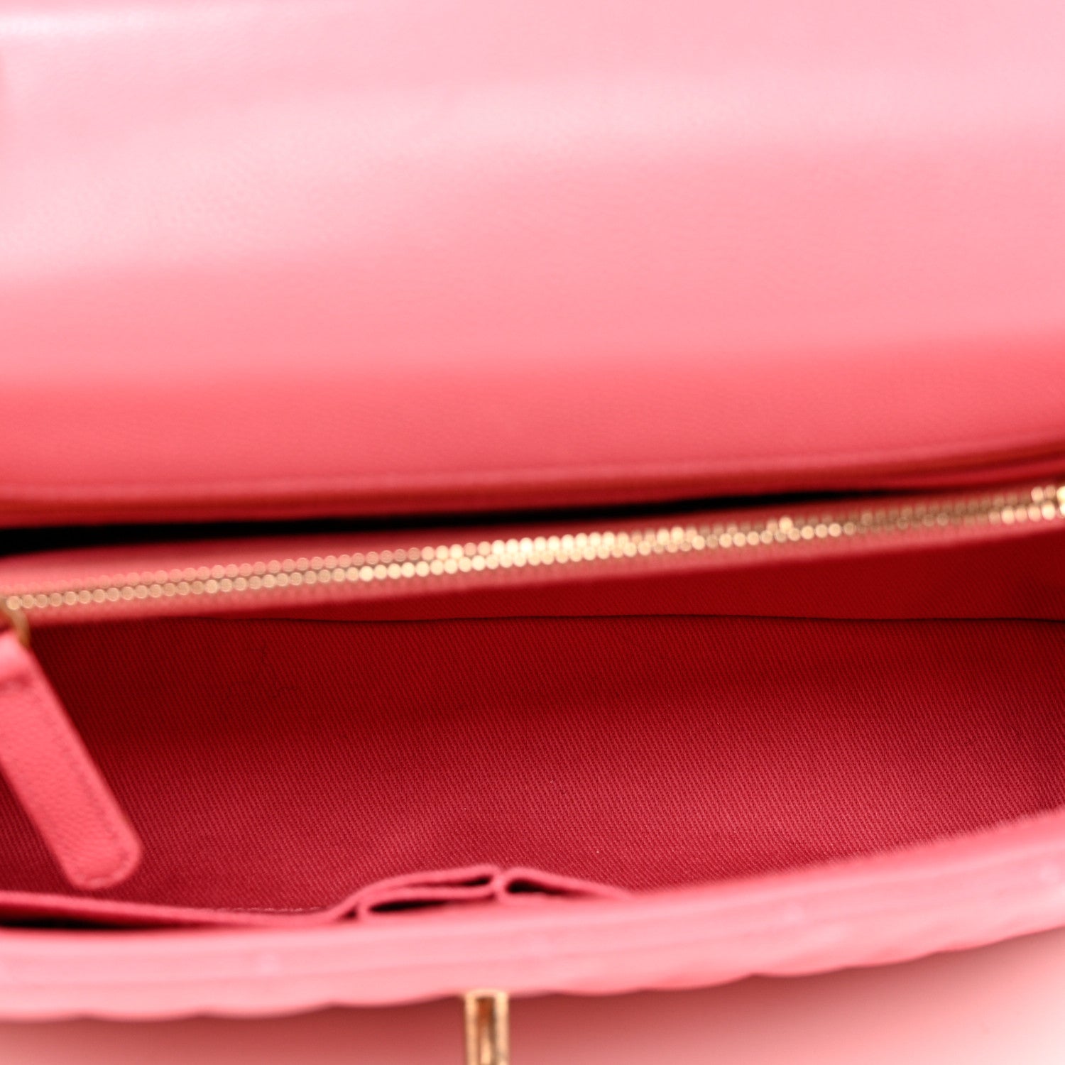 Chanel Caviar Quilted Small Coco Handle Flap Pink 5 of 9