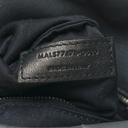 Saint Laurent Lambskin Quilted Small Loulou Puffer Monogram Chain Satchel Concrete 7 of 10