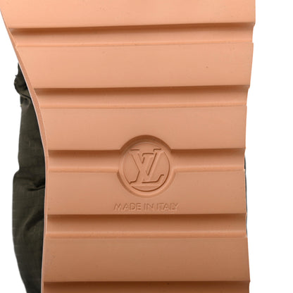 Louis Vuitton Nylon Monogram Pillow Comfort Ankle Boot 39 Khaki 6 of 9
