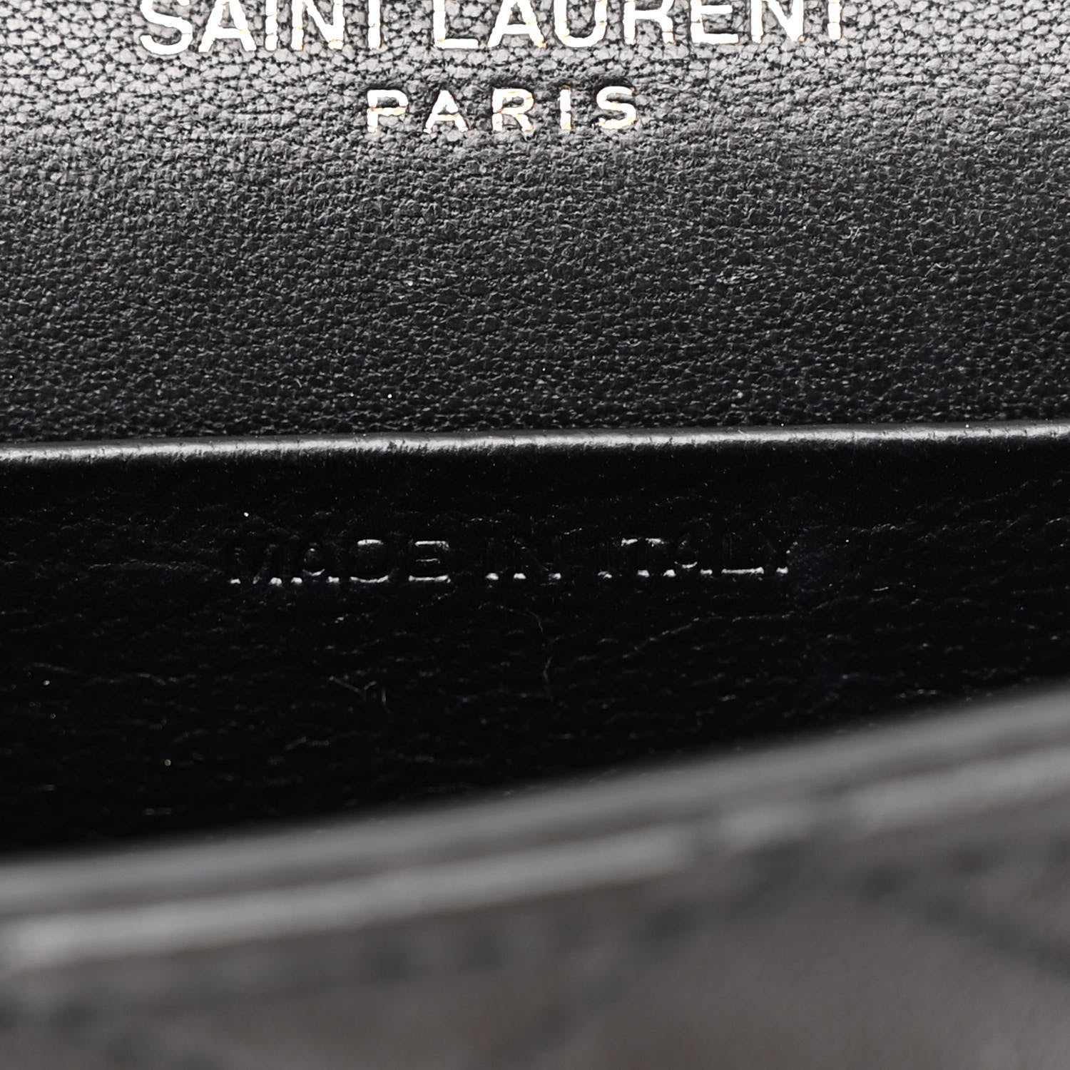 Saint Laurent Lambskin Quilted Micro Gaby Bag Black 7 of 12