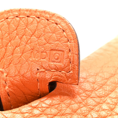 Hermes Taurillon Clemence Evelyne III PM Orange 5 of 8