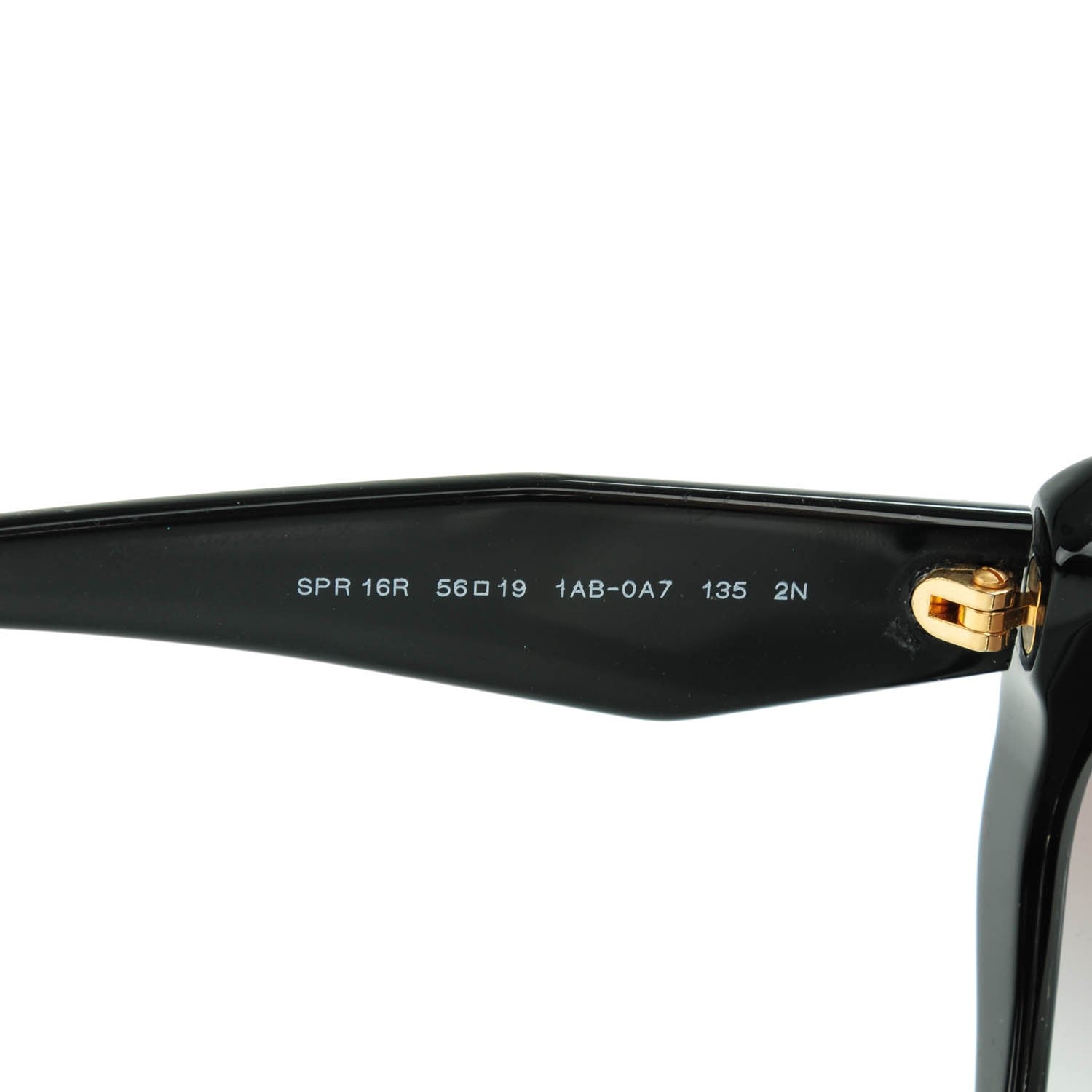 Prada Sunglasses SPR 16R Black 4 of 6