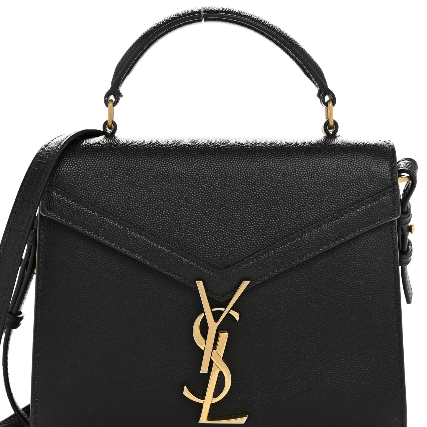 Grain de Poudre Mini Classic Monogram Cassandra Top Handle Black