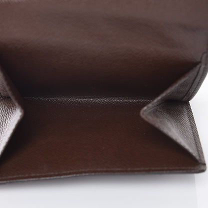 Louis Vuitton Damier Ebene Elise Wallet 6 of 10