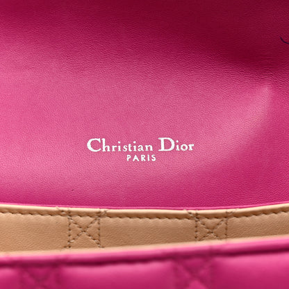 Christian Dior Lambskin Cannage Large Miss Dior Flap Sorbet 6 of 18