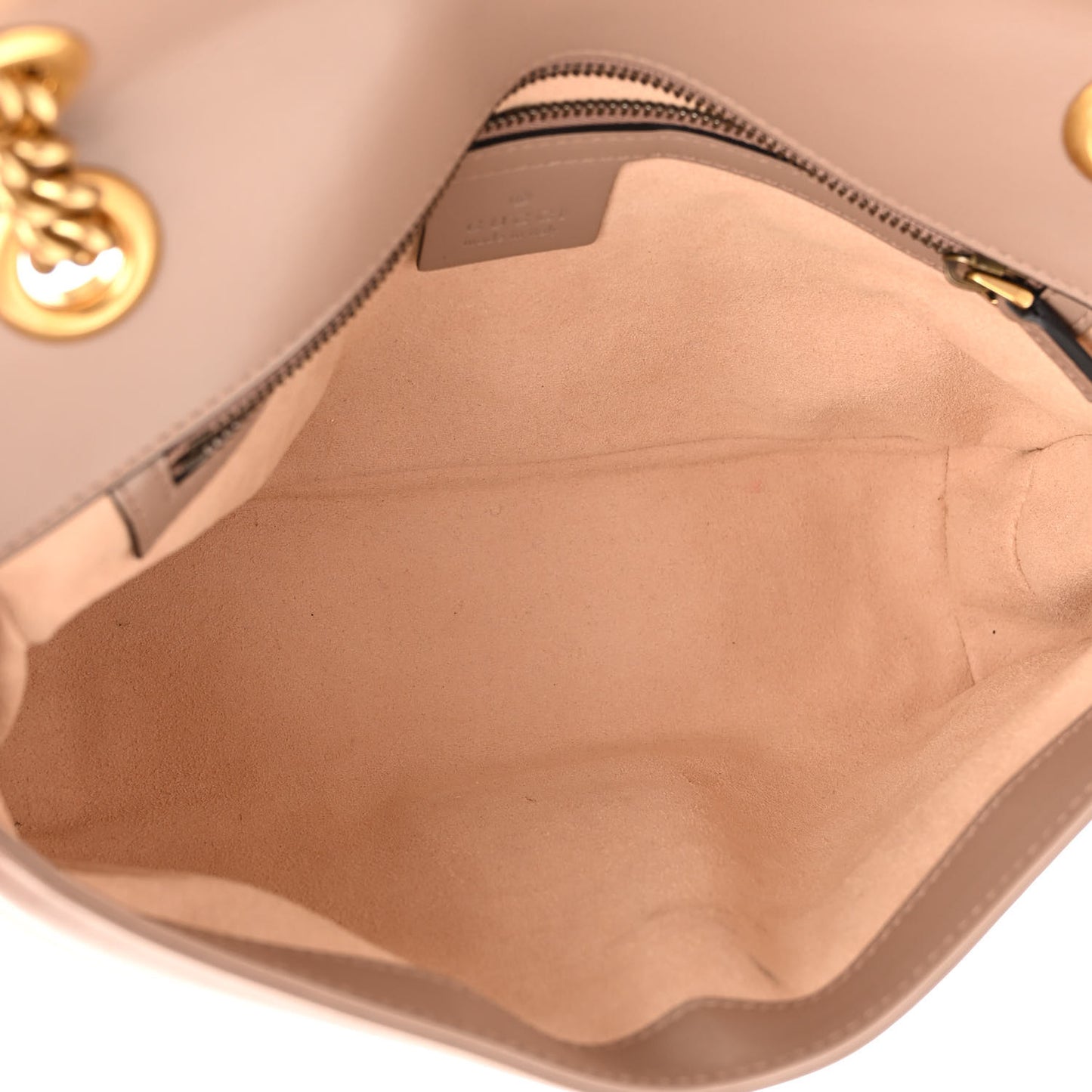 Calfskin Matelasse Small GG Marmont Shoulder Bag Porcelain Rose