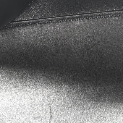 The Row Saddle Calfskin Mini Devon Bag Black 5 of 10