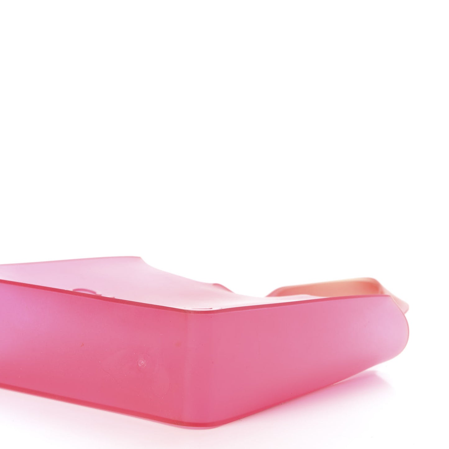 Jelly Rubber Tote Pink