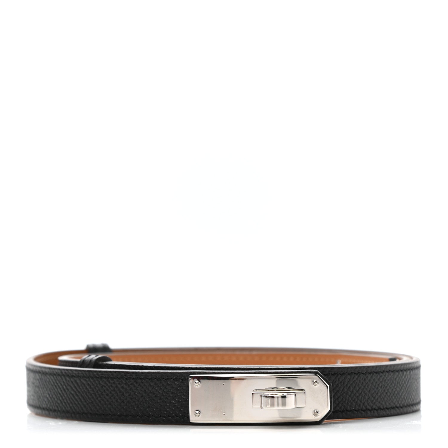 Hermes Epsom Kelly Belt Black 1 of 5