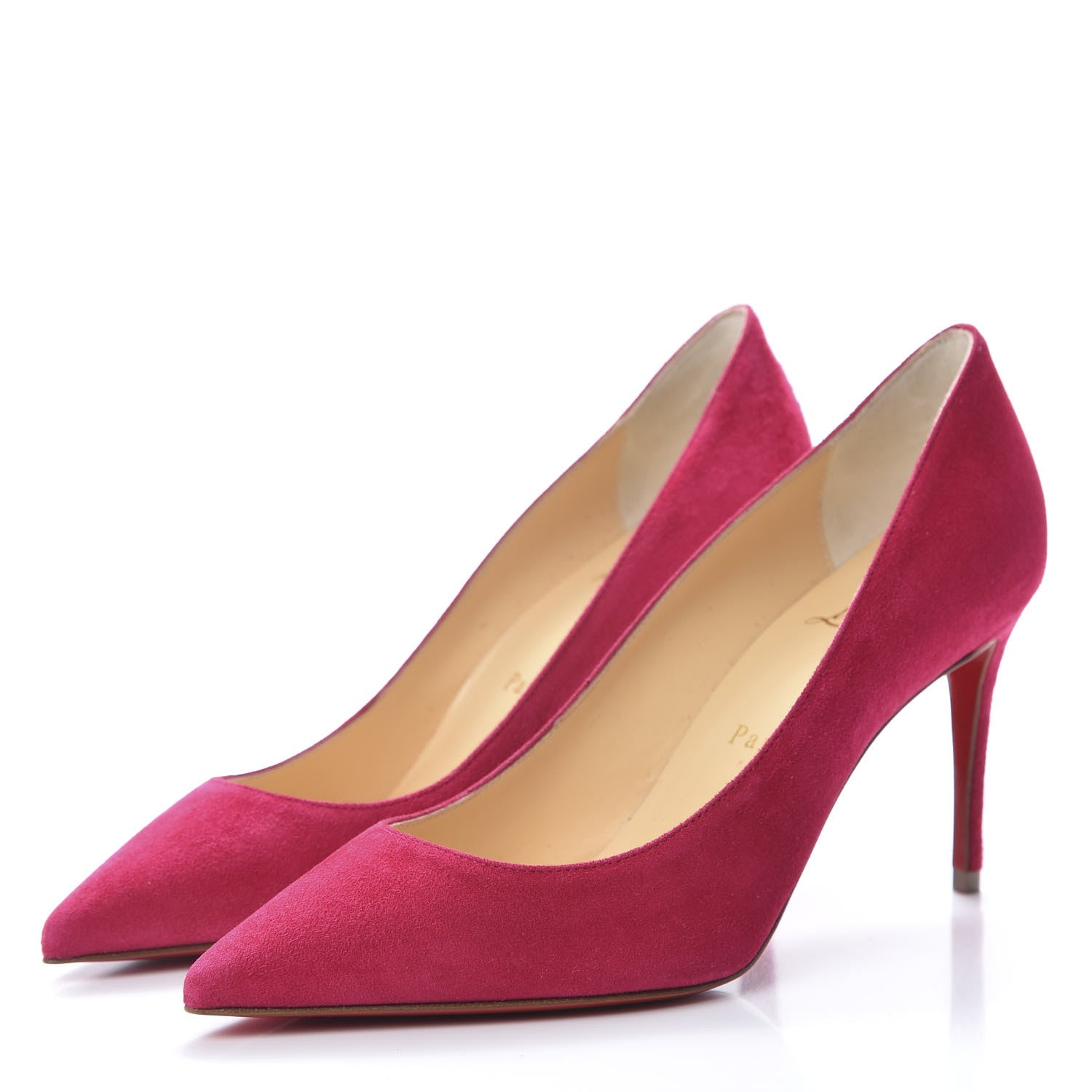 Christian Louboutin Veau Velours So Kate 85 Pumps 35.5 Bomba 3 of 11