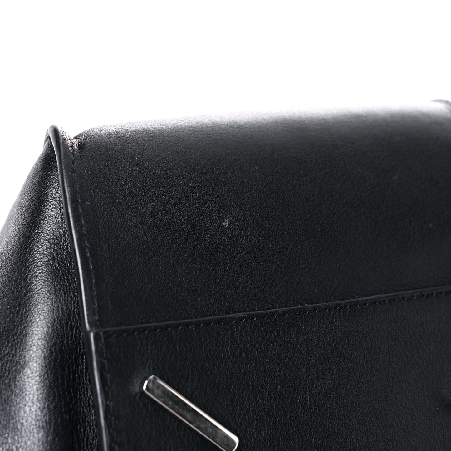Calfskin Small Hammock Shoulder Bag Black