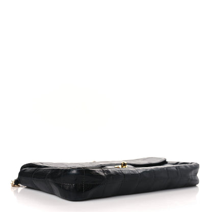 Chanel Lambskin East West Chocolate Bar Flap Black 5 of 11