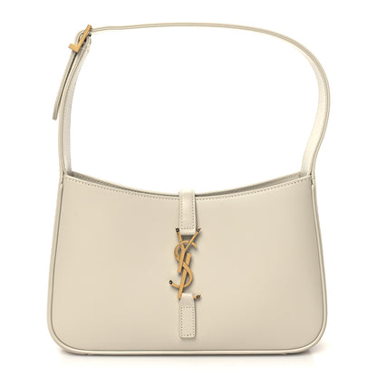 Saint Laurent Smooth Calfskin Le 5 A 7 Hobo Blanc Vintage 1 of 10