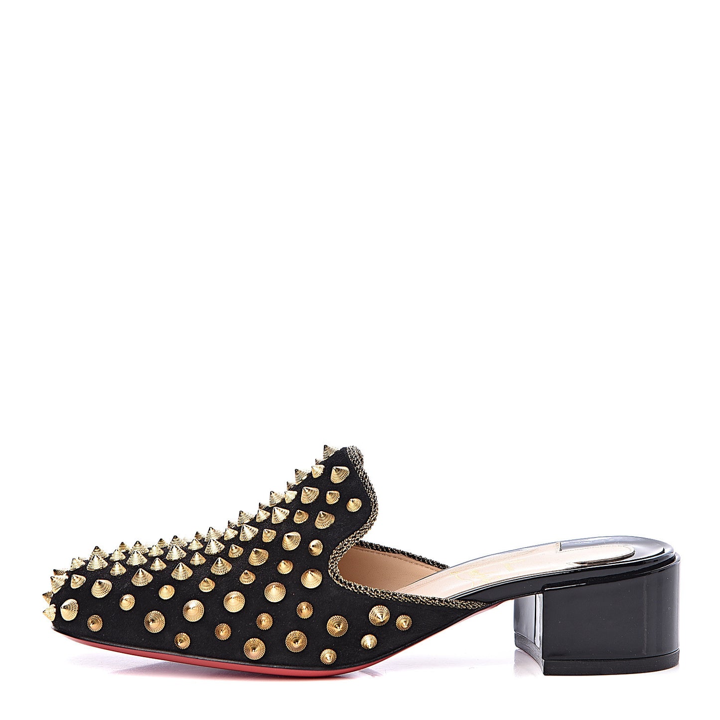 Suede Spikes Mulaconka 35 Mules 36 Black
