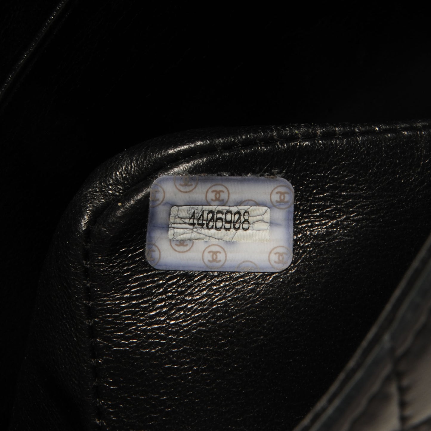 Lambskin Jumbo Flap Black