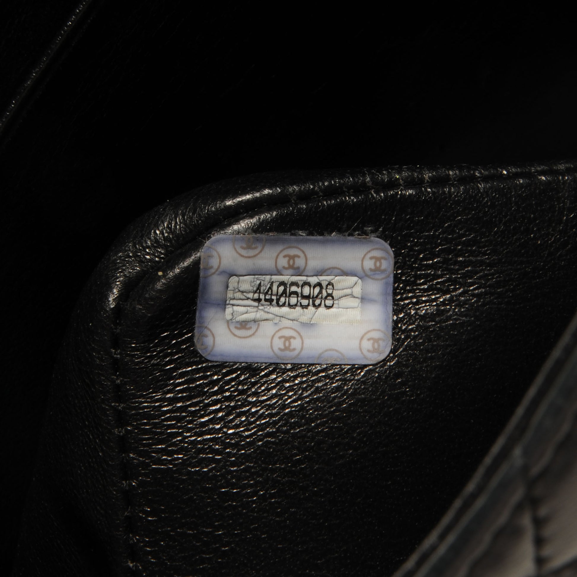 Chanel Lambskin Jumbo Flap Black 8 of 9