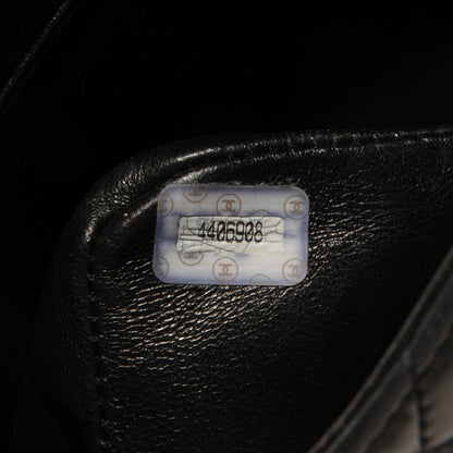 Chanel Lambskin Jumbo Flap Black 8 of 9