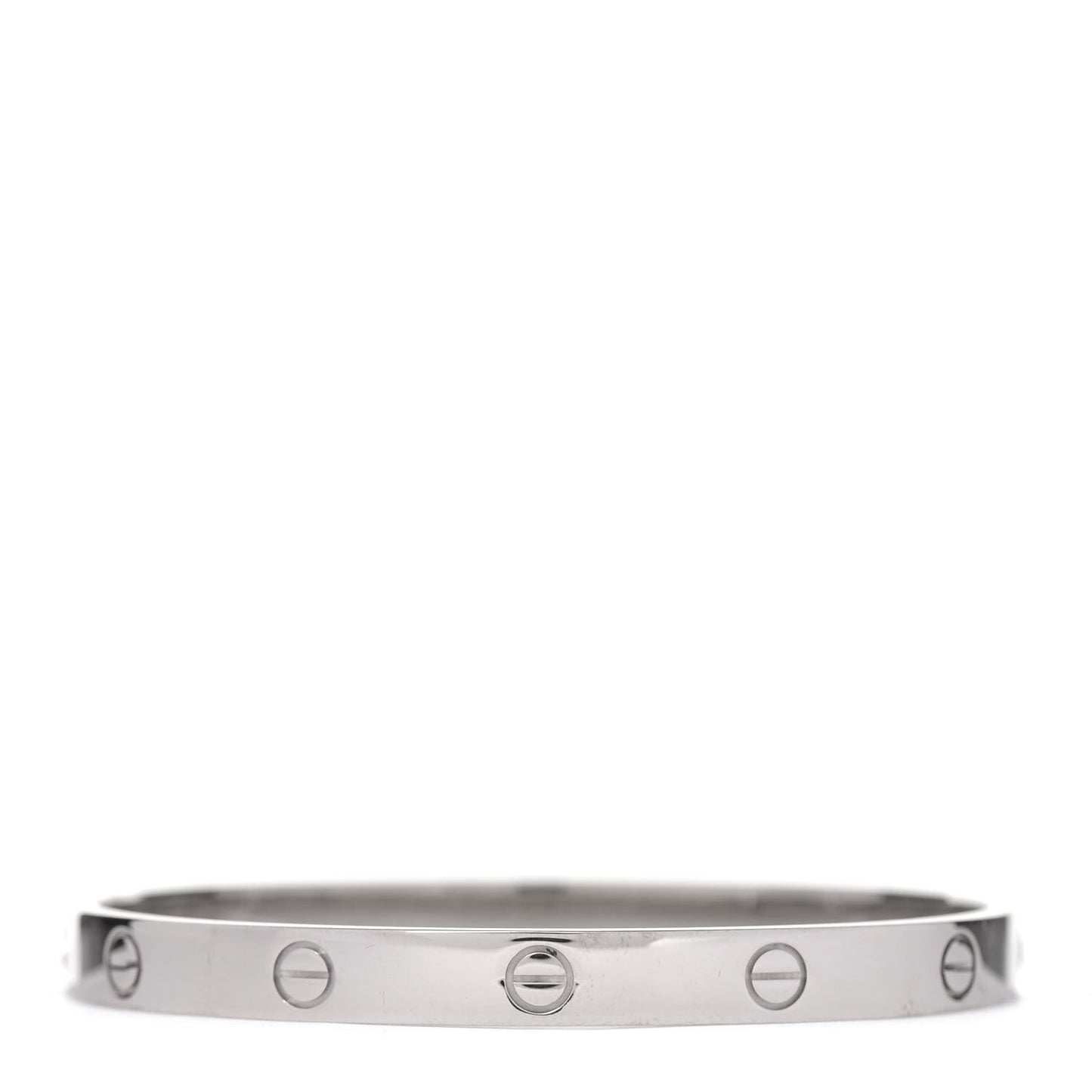 18K White Gold LOVE Bracelet 18