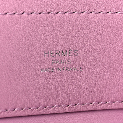 Hermes Milo Lambskin Swift Mini Aline Mauve Sylvestre 5 of 8