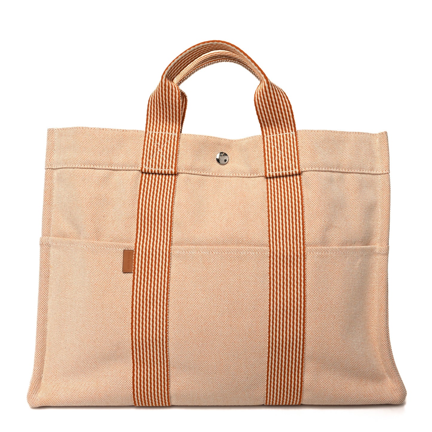Canvas Herline MM Tote Orange