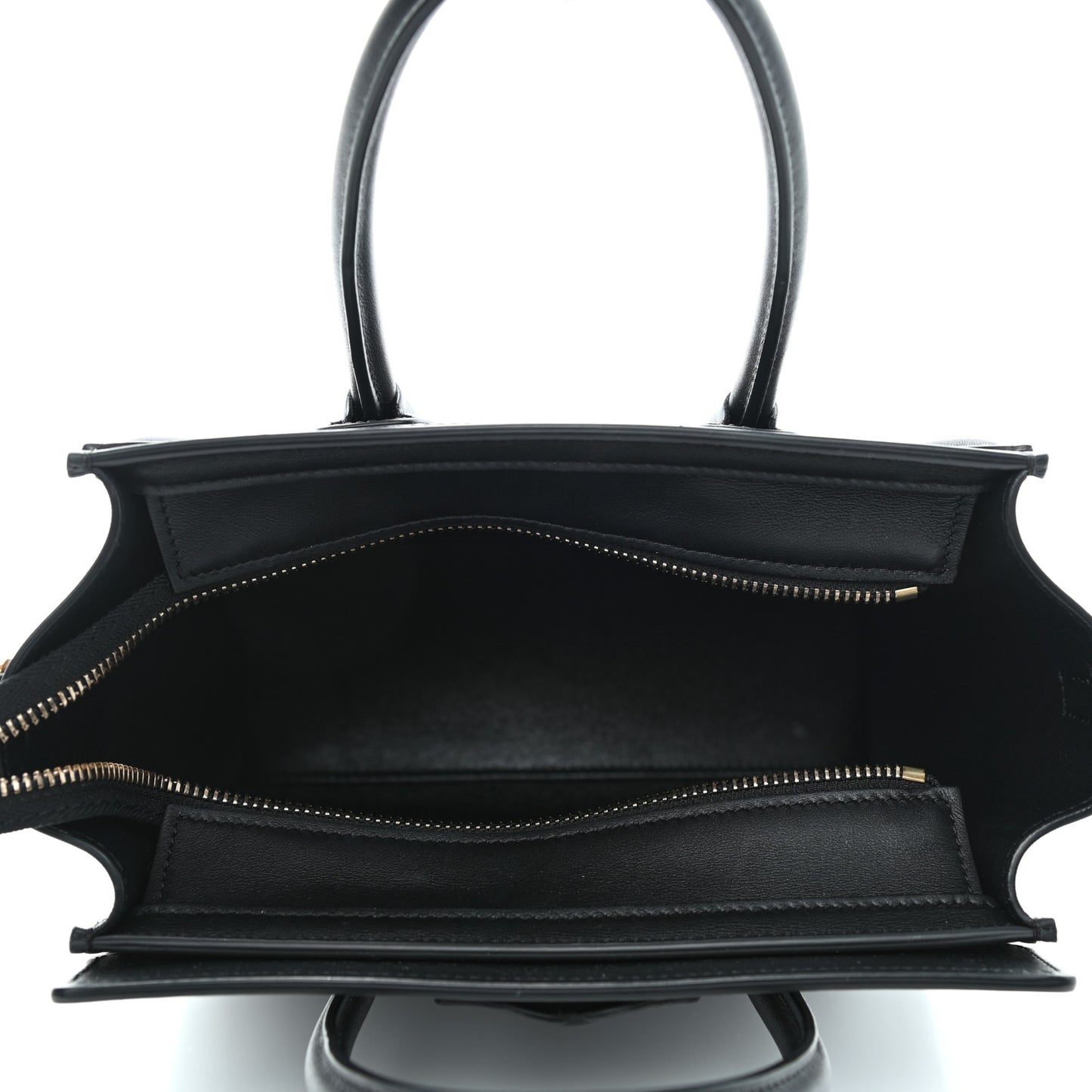 Smooth Calfskin Nano Luggage Black