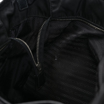 Prada Tessuto Nylon Vela Diaper Bag Black 11 of 12