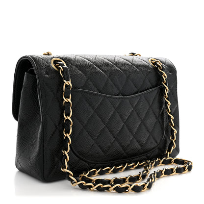 Chanel Caviar Quilted Small Double Flap Black 3 of 10