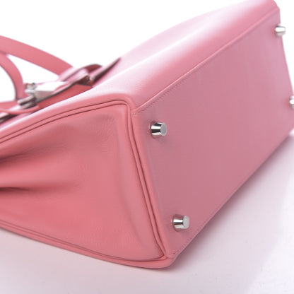 Hermes Evercolor Verso Kelly Retourne 28 Rose D'ete Terre Battue 16 of 42