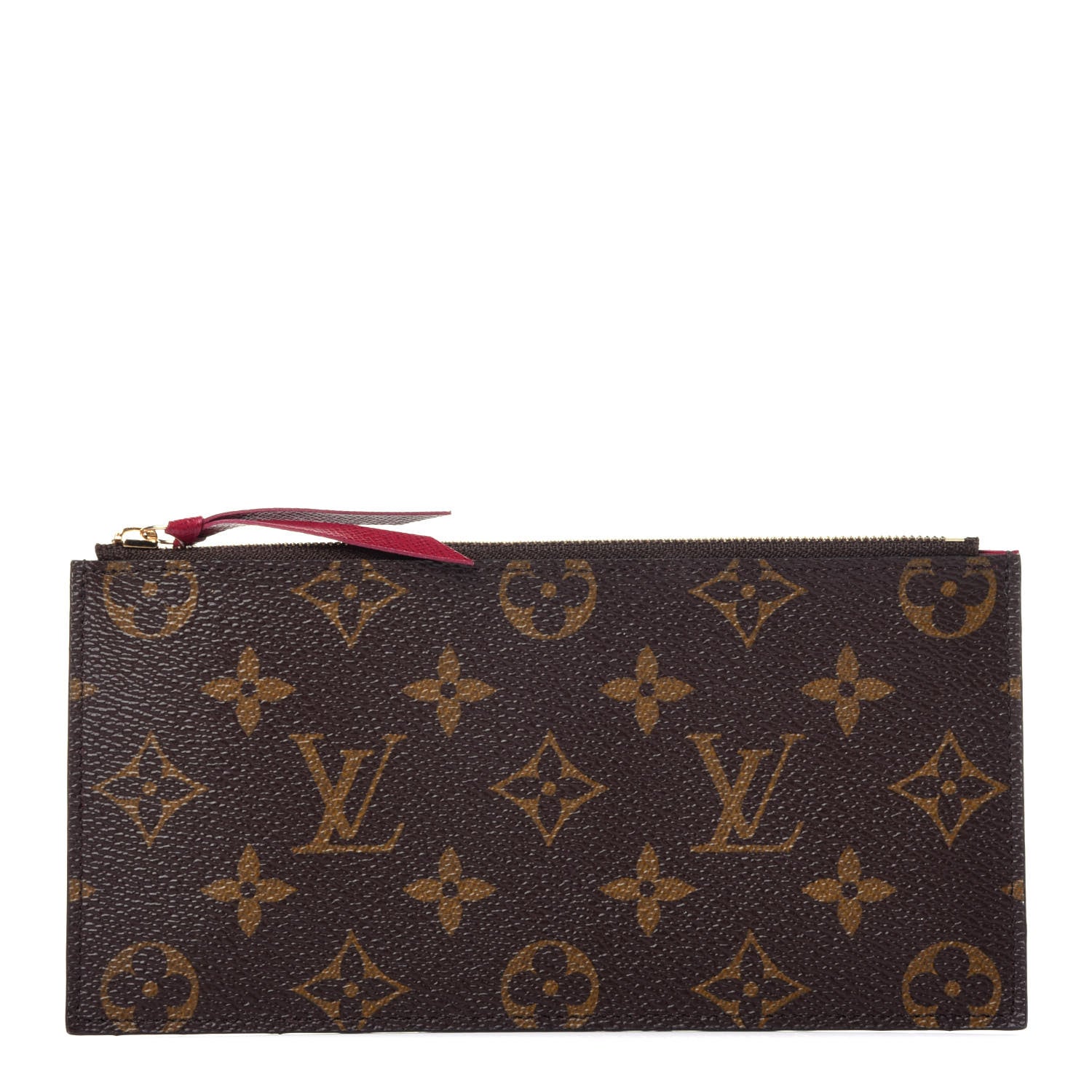 Louis Vuitton Monogram Pochette Felicie Chain Wallet Fuchsia 13 of 18