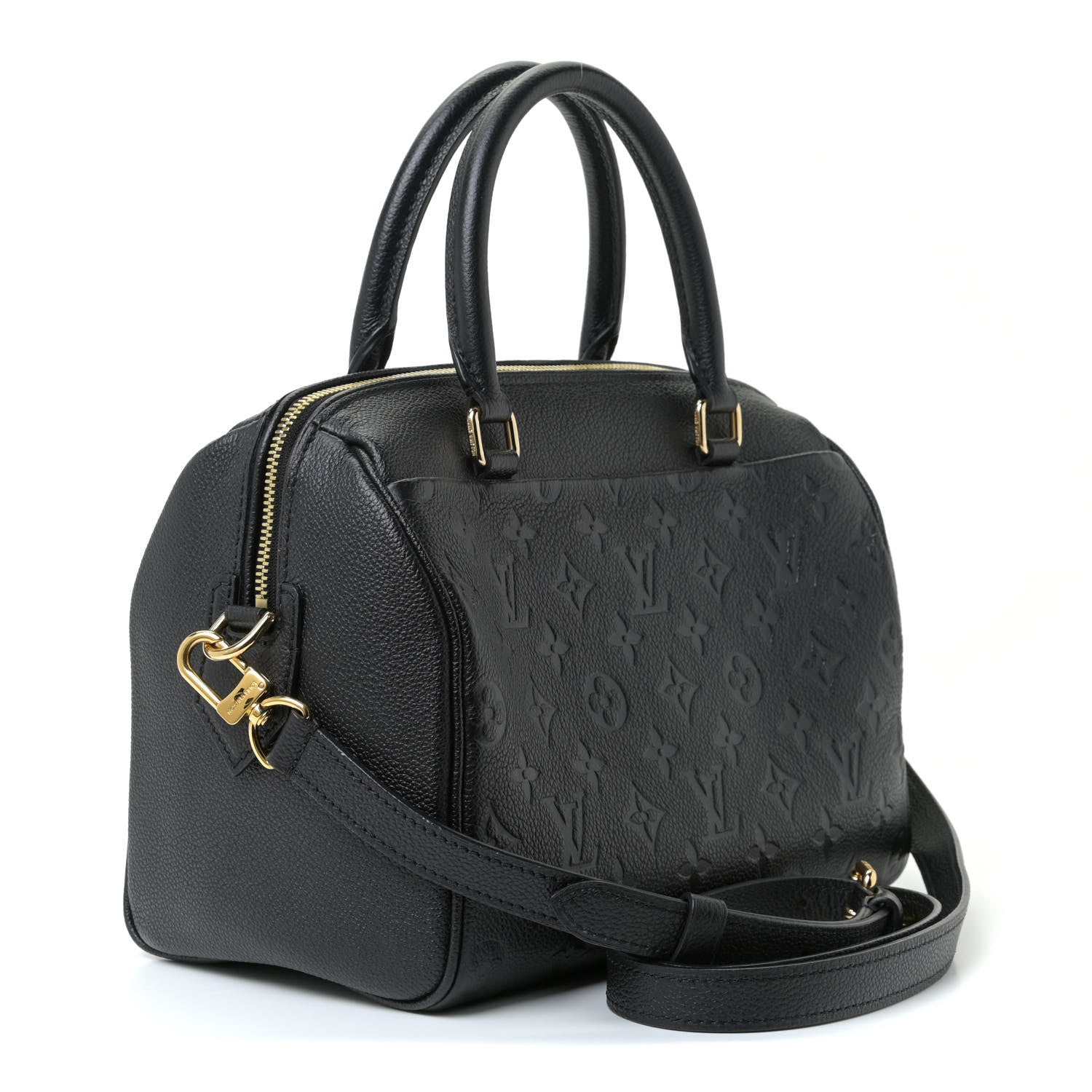 Louis Vuitton Empreinte Speedy Bandouliere 25 NM Black 4 of 10