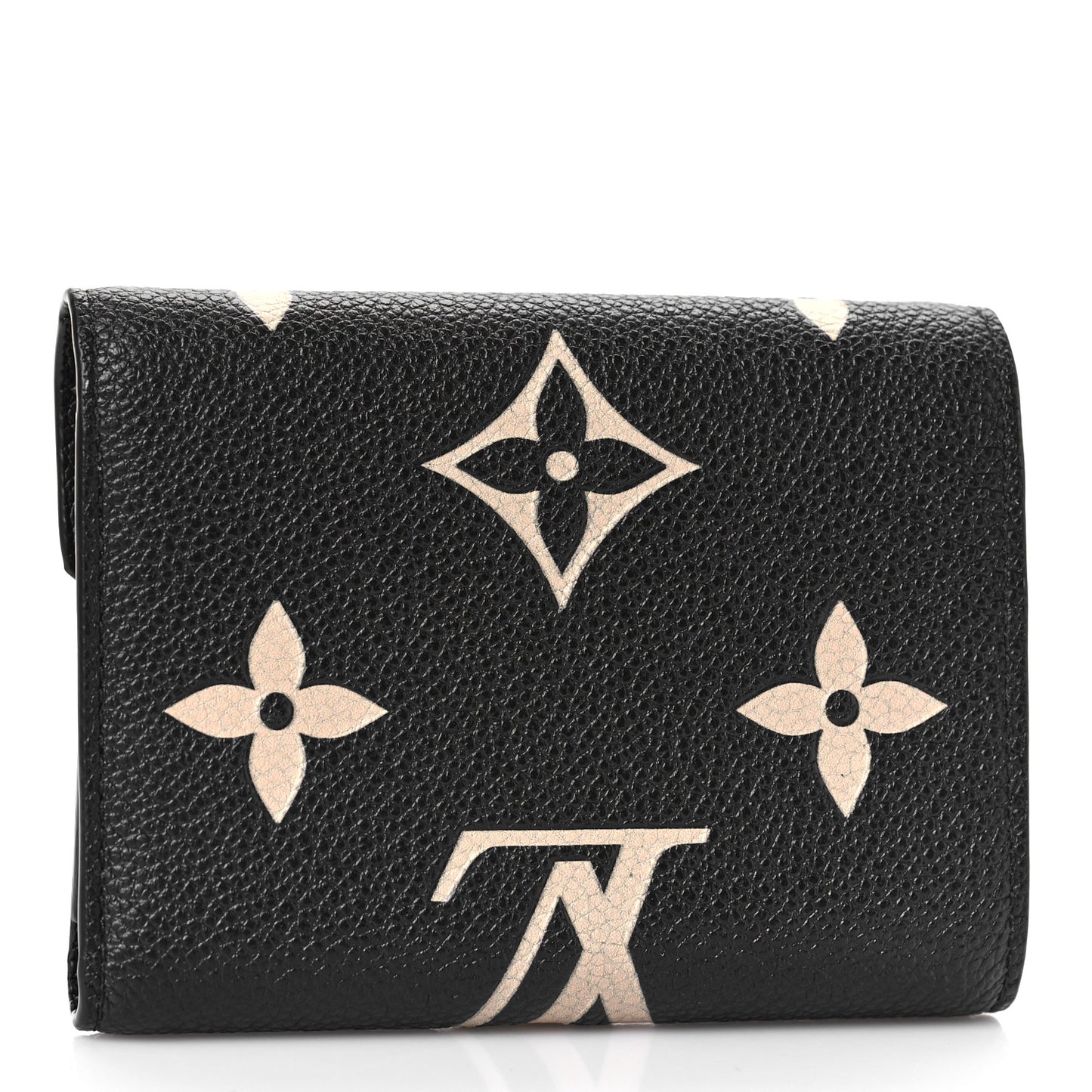 Empreinte Monogram Giant Victorine Wallet Black Beige