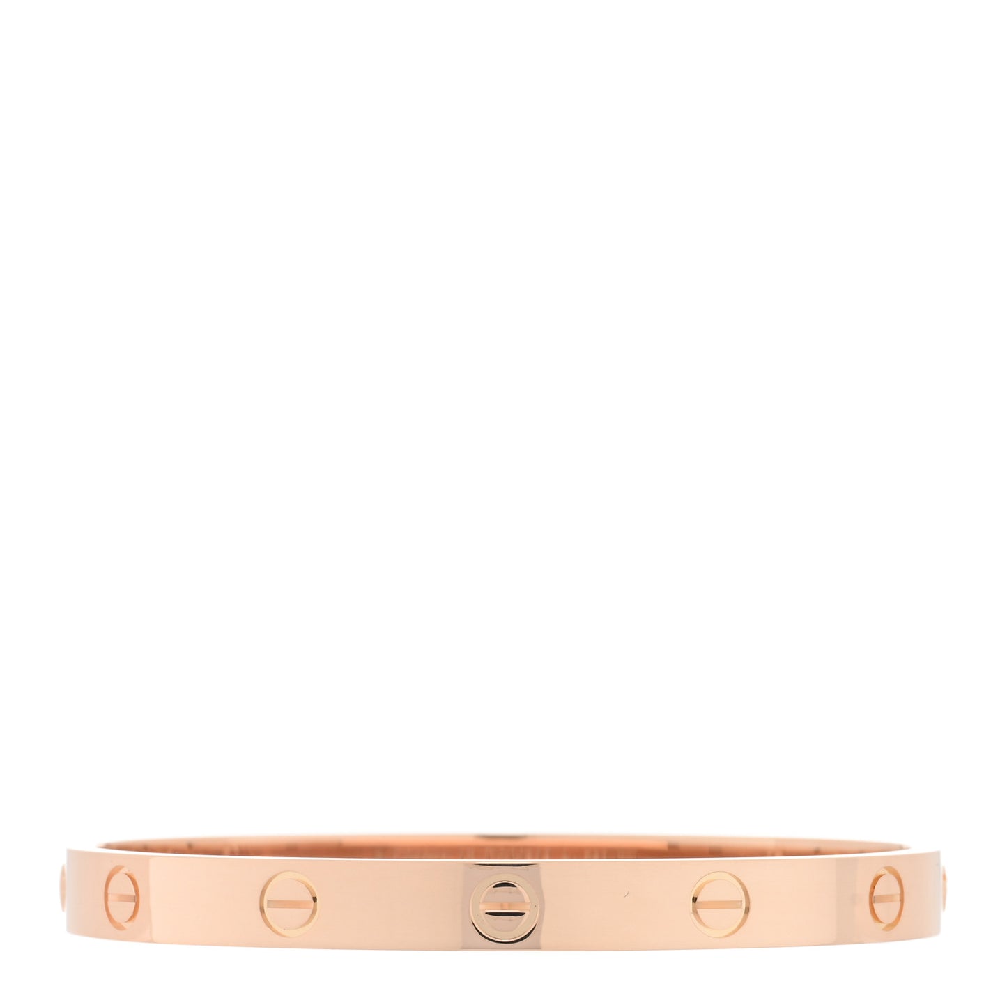 18K Pink Gold LOVE Bracelet 17