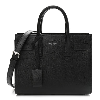 Saint Laurent Grain De Poudre Nano Sac De Jour Black 1 of 10