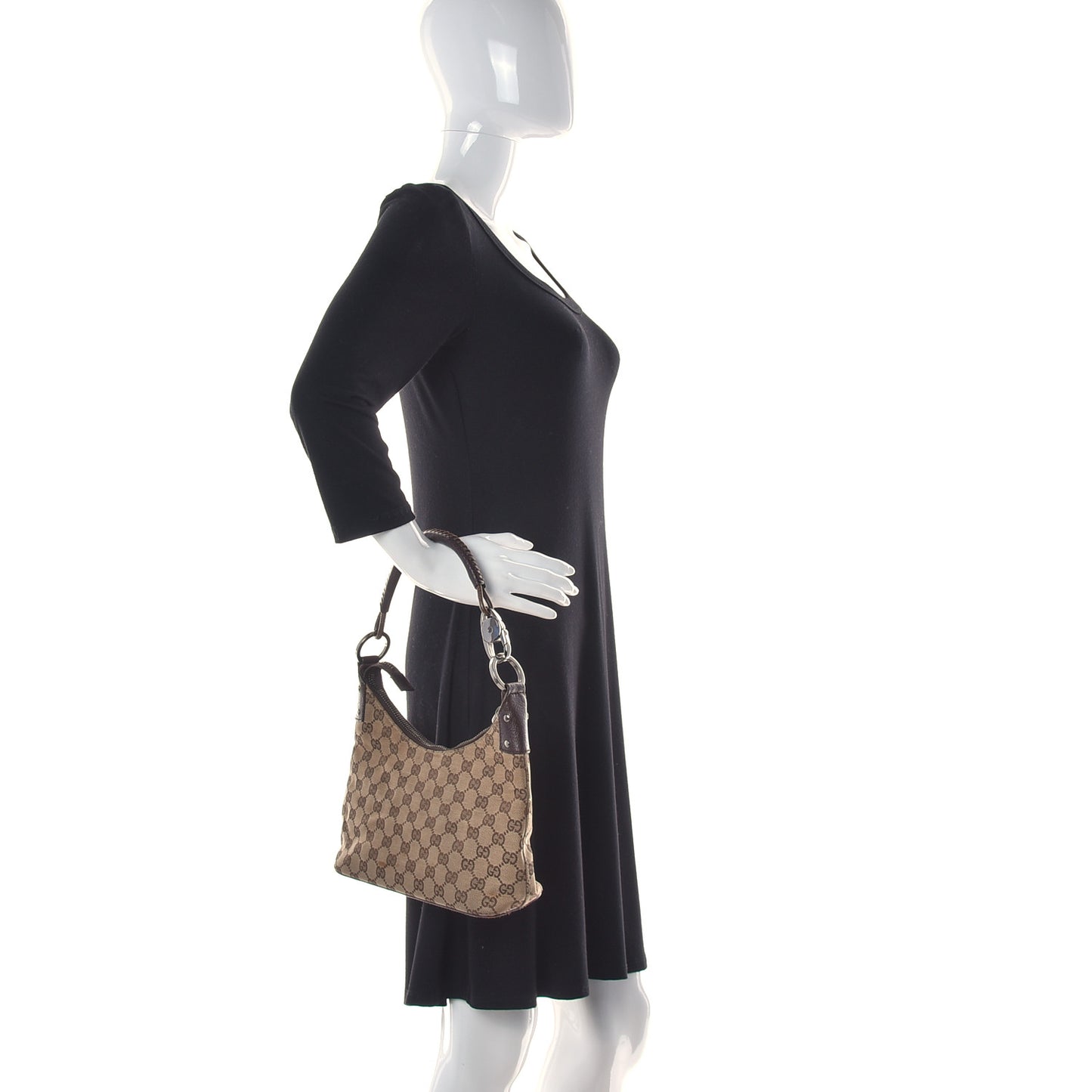 Monogram Classic Ring Hobo Brown
