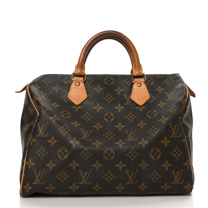 Louis Vuitton Monogram Speedy 30 1 of 12