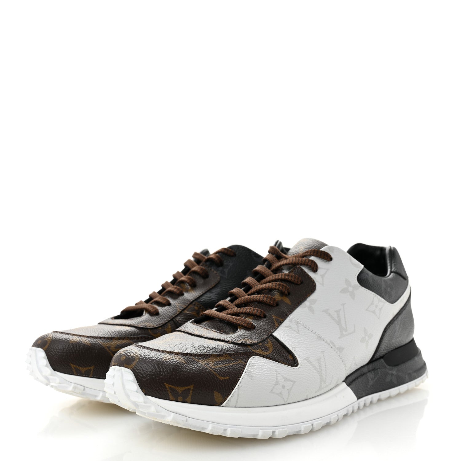 Louis Vuitton Monogram Mix Mens Run Away Sneakers 10 Ebene 4 of 10