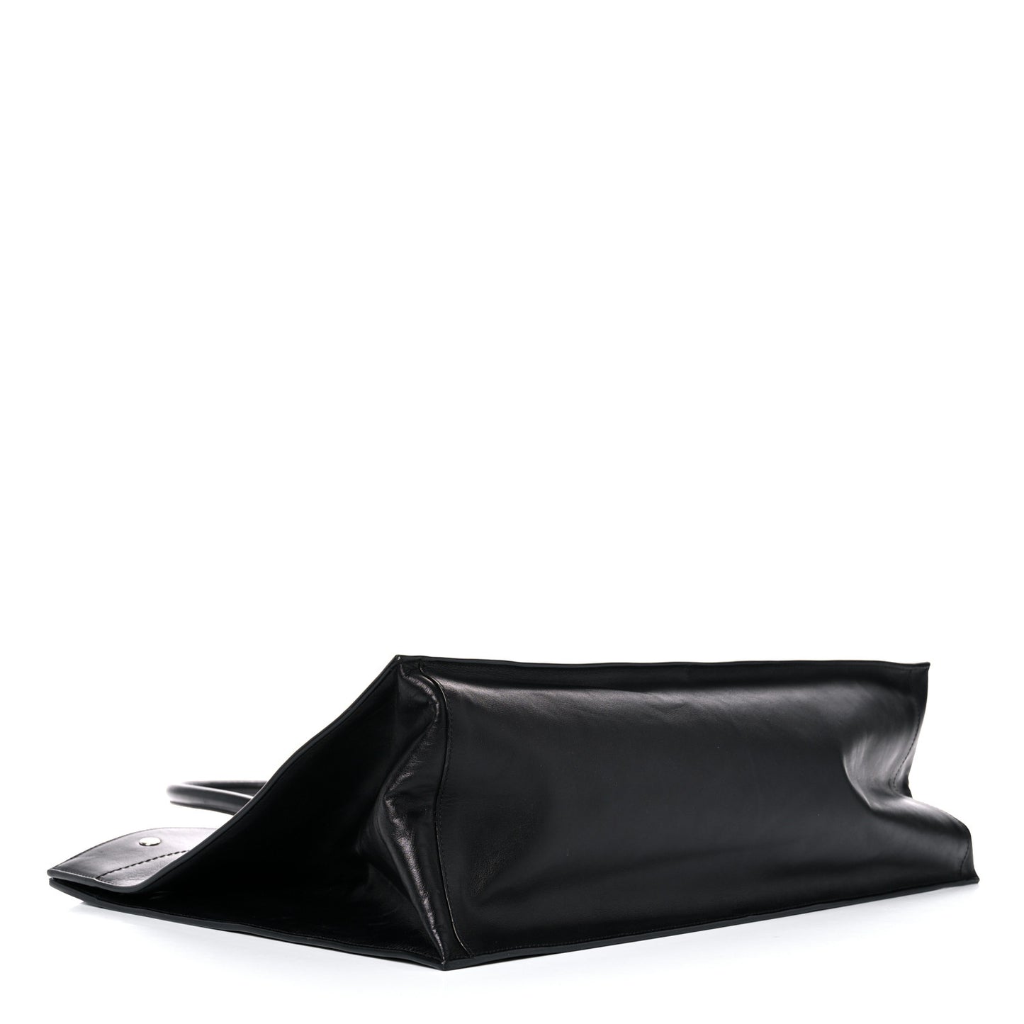 Vitello Rive Gauche Large Tote Black