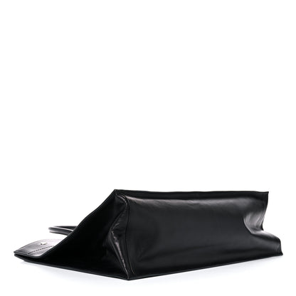 Saint Laurent Vitello Rive Gauche Large Tote Black 4 of 12