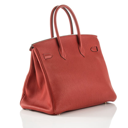 Hermes Togo Birkin 35 Vermillion 3 of 28