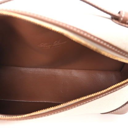 Loro Piana Cotton Linen L19 Extra Pocket Pouch Natural Caramel Sugar 5 of 9