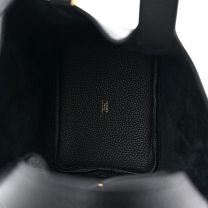 Hermes Taurillon Clemence Picotin Lock 18 PM Black 5 of 10