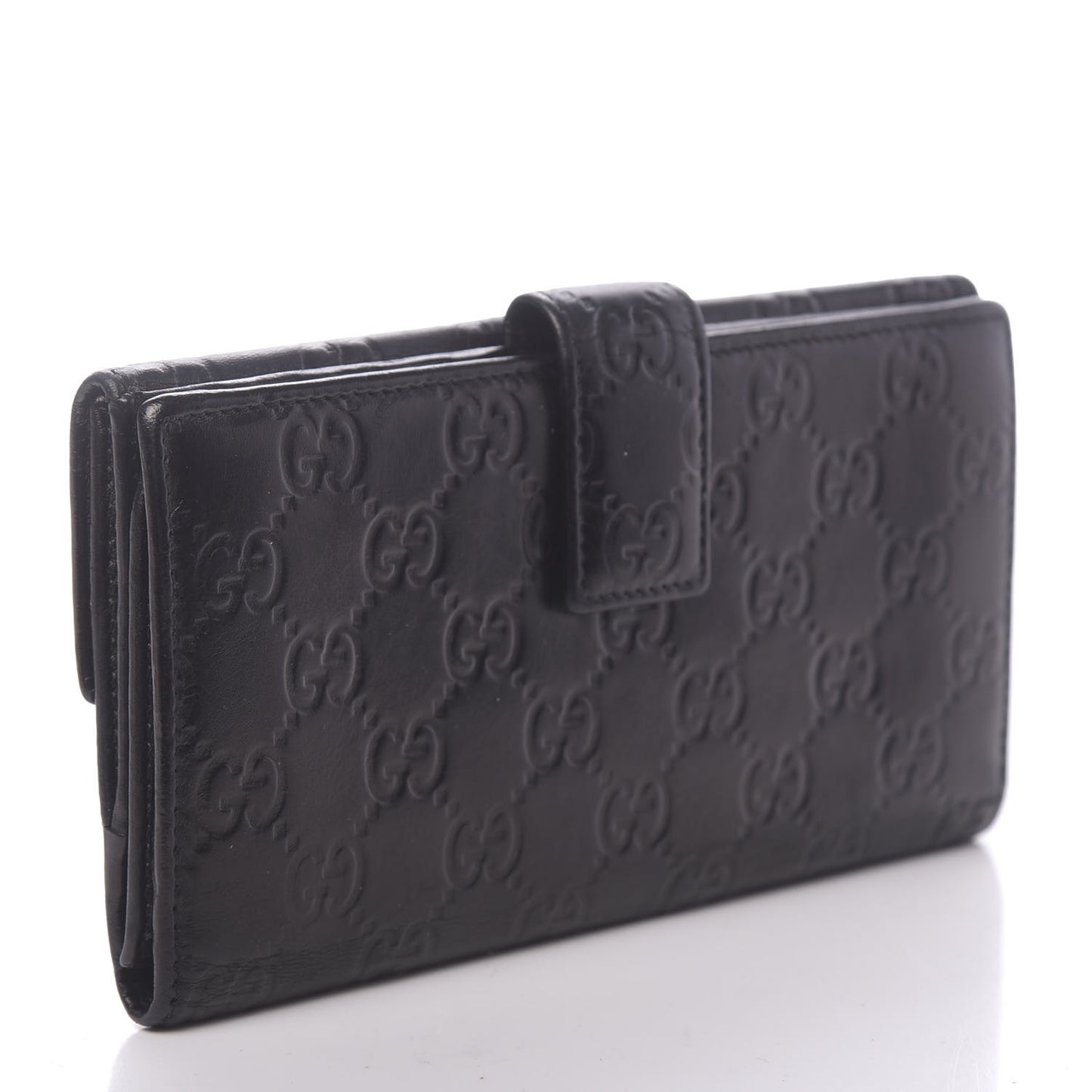 Guccissima Princy Continental Wallet Black