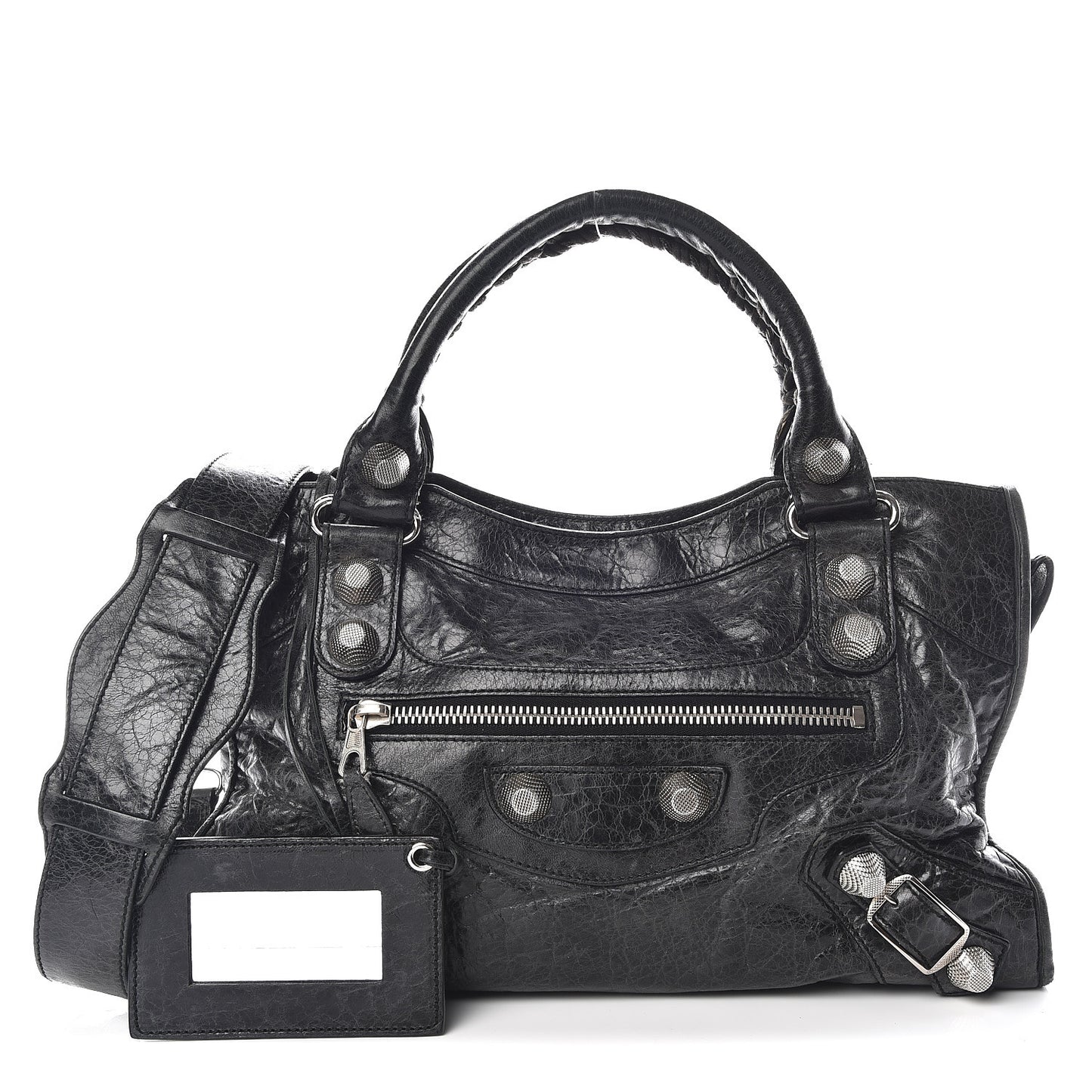 Agneau Giant 21 Silver Hardware City Anthracite