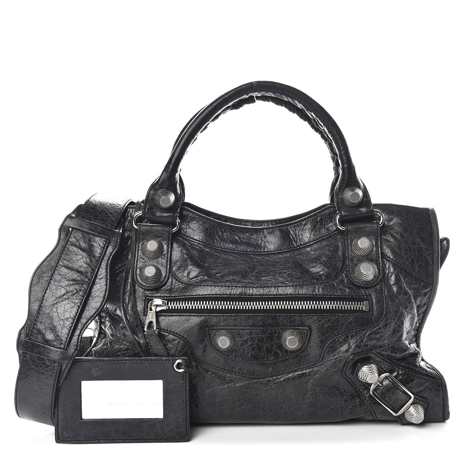 Balenciaga Agneau Giant 21 Silver Hardware City Anthracite 1 of 26